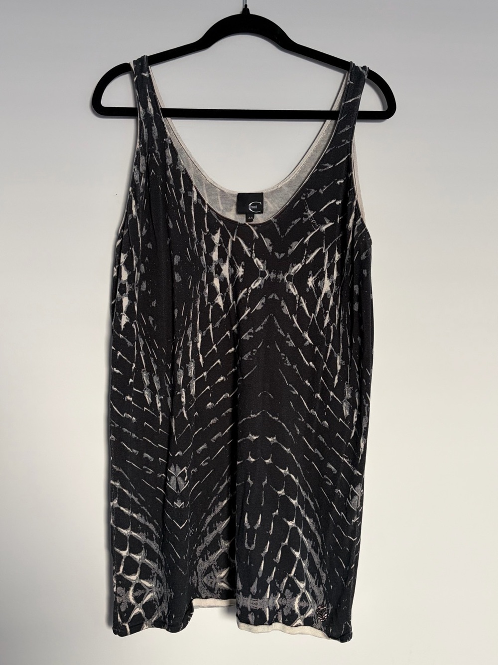 Vintage Just Cavalli Roberto Cavalli Y2K Reptile Print Tank Top IT 44